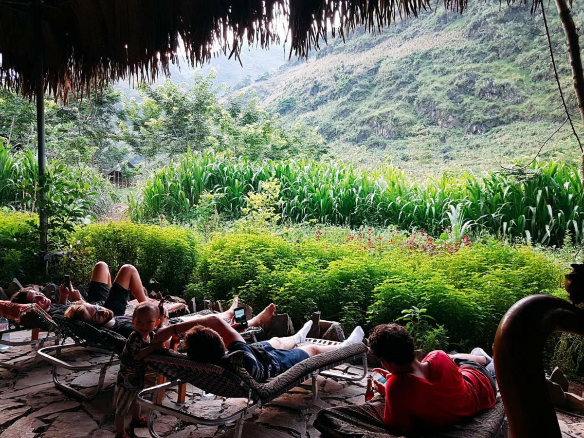 Làng Cac Muong Tra Garden Homestay מראה חיצוני תמונה